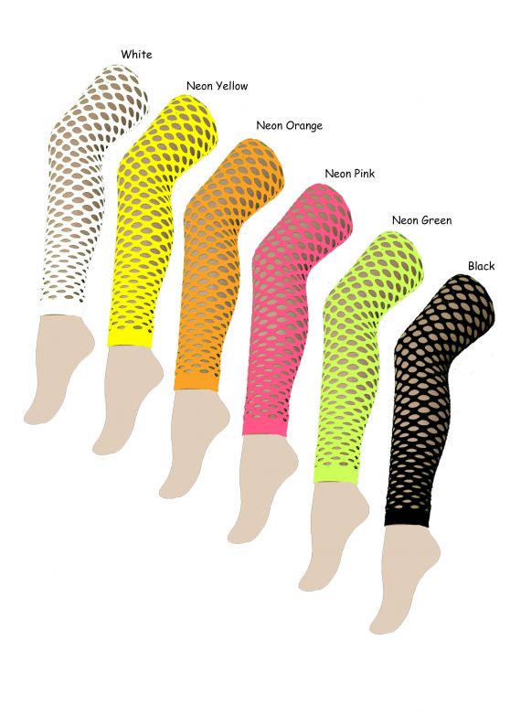 Ladies seemless legging (holes)Neon Orange