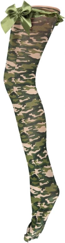 Stay-Up Kousen Fantasie Camouflage Design